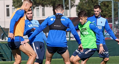 TRABZONSPOR'DA HATAY MAÇI ÖNCESİ SON RUTUŞLAR!