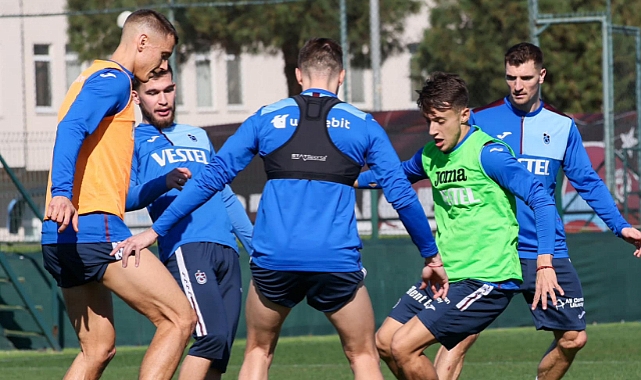 TRABZONSPOR'DA HATAY MAÇI ÖNCESİ SON RUTUŞLAR!