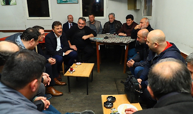 AYDIN: BİZİM DERDİMİZ HİZMET BELEDİYECİLİĞİ