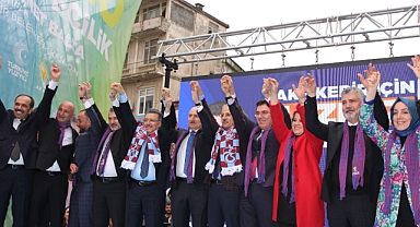 BALTA, VAKFIKEBİR'DE MİTİNG YAPTI