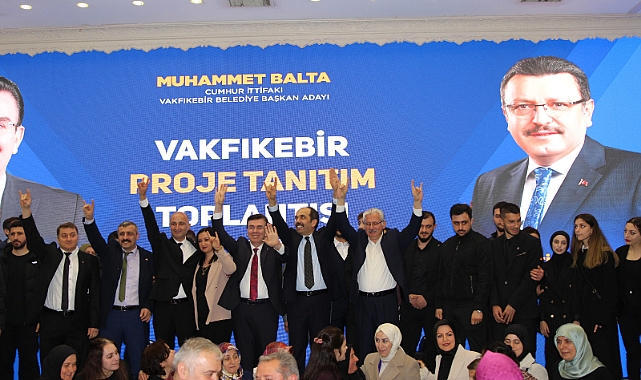 BAŞKAN BALTA’DAN VAKFIKEBİR İÇİN 24 MUHTEŞEM PROJE
