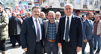 GENÇ, OF'TA VATANDAŞLARA SESLENDİ