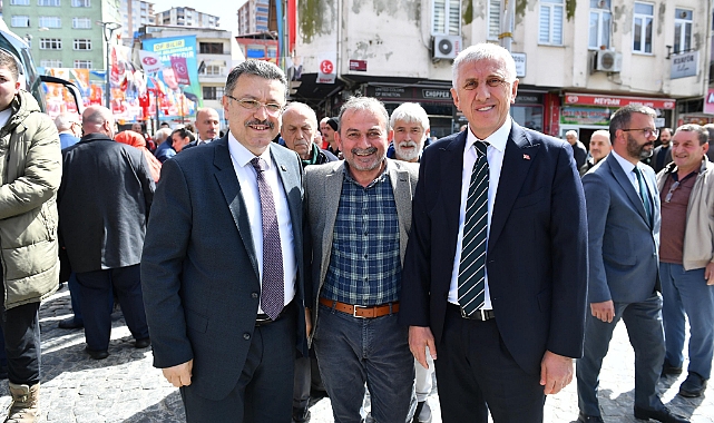 GENÇ, OF'TA VATANDAŞLARA SESLENDİ