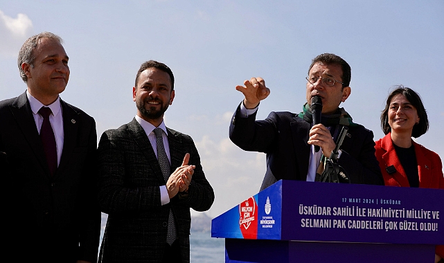 İMAMOĞLU: İŞGALCİLER KAYBETTİ, ÜSKÜDAR MANZARASINA KAVUŞTU