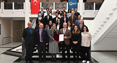 KTÜ’DE  OECD İYİ LABORATUVAR UYGULAMALARI UYGUNLUK BELGESİ SAHİPLERİNE VERİLDİ