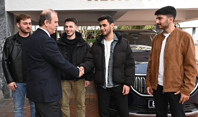 KTÜ’LÜ ÖĞRENCİLER, TOGG’U DENEYİMLEDİ