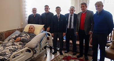 ÖREN'DEN SALİH ERDEM'E ZİYARET