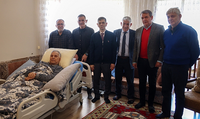 ÖREN'DEN SALİH ERDEM'E ZİYARET