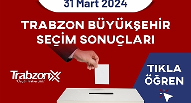 Trabzon Büyükşehir Seçim Sonuçları 2024