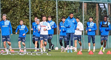 TRABZONSPOR'DA KONYASPOR MAÇI HAZIRLIKLARI SÜRÜYOR