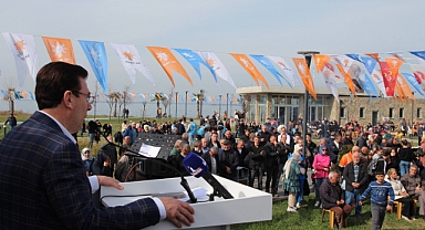 VAKFIKBİR'DE AK PARTİ'NİN HAMSİ ŞÖLENİNE BÜYÜK İLGİ