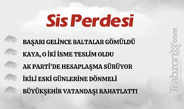 13.04.2024 SİS PERDESİ