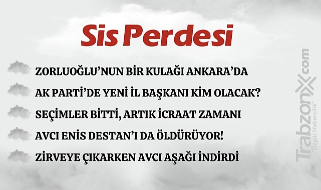 15.04.2023 SİS PERDESİ