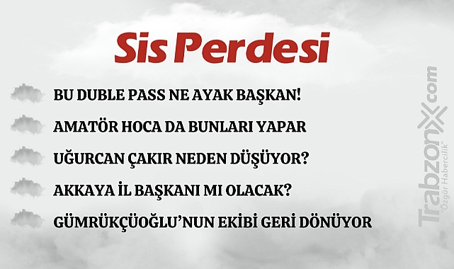 24.04.2024 SİS PERDESİ