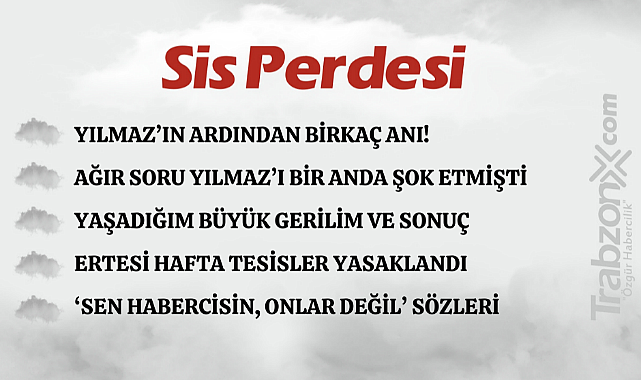 25.04.2024 SİS PERDESİ