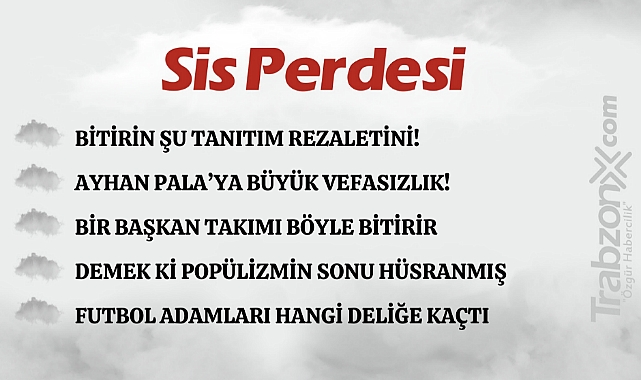26.04.2024 SİS PERDESİ