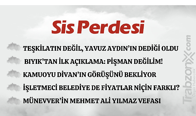 28.04.2024 SİS PERDESİ