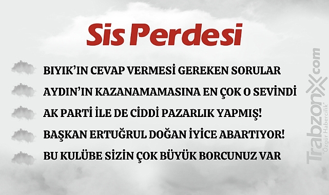 30.04.2024 SİSPERDESİ