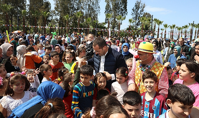 AKÇAABAT BELEDİYESİ’NDEN ÇOCUKLARA BÜYÜK ETKİNLİK