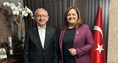 BURCU KÖKSAL, İLK ZİYARETİNİ KILIÇDAROĞLU'NA GERÇEKLEŞTİRDİ