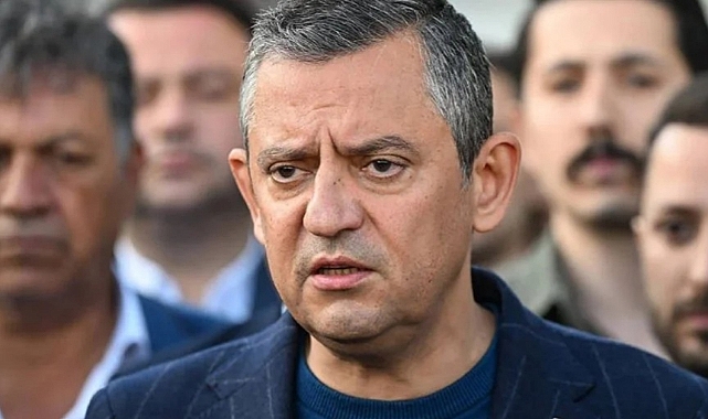 CHP GENEL BAŞKANI ÖZEL, FİLİSTİN PROGRAMININ ERTELENDİĞİNİ DUYURDU