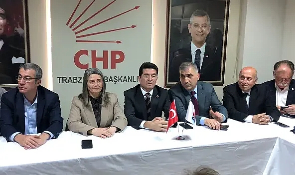 CHP TRABZON İL BAŞKANLIĞI'NDA BASIN TOPLANTISI "PARTİMİZ ÜLKEMİZİN UMUDU OLMUŞTUR"