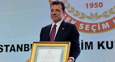 EKREM İMAMOĞLU MAZBATASINI ALDI