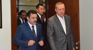 ERDOĞA'DAN GENÇ'E TEBRİK TELEFONU