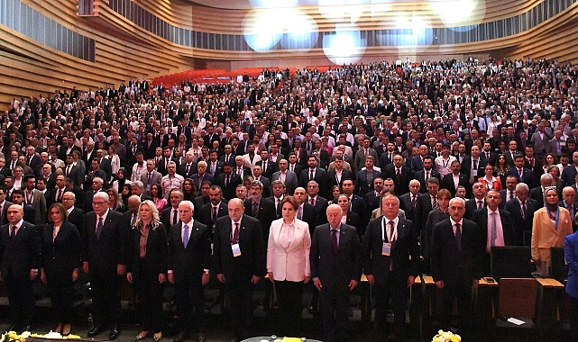 İYİ PARTİ KURULTAYINDA GİK VE MDK ÜYELERİ BELİRLENDİ