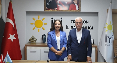 İYİ PARTİ TRABZON'DAN KORAY AYDIN'A DESTEK