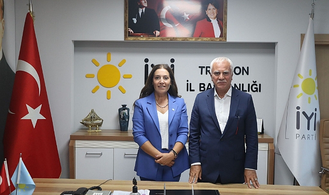 İYİ PARTİ TRABZON'DAN KORAY AYDIN'A DESTEK