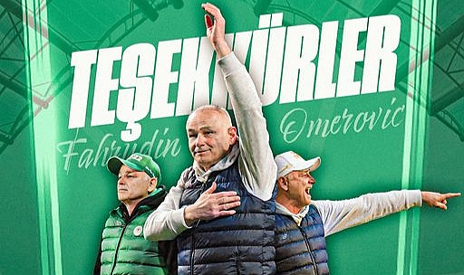 KONYASPOR'DA OMEROVİC DÖNEMİ SONA ERDİ