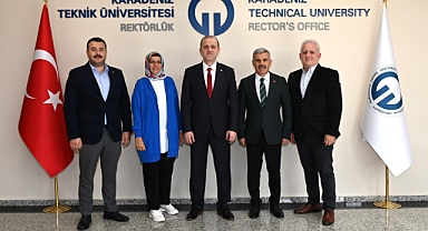 KTÜ REKTÖRÜ, ÖZ SAĞLIK İŞ SENDİKASI’NI KABUL ETTİ