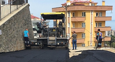 ORTAHİSAR BELEDİYESİ FEN İŞLERİ HIZLI BAŞLADI