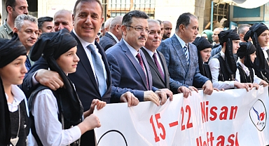 TRABZON'DA TURİZM HAFTASI YÜRÜYÜŞÜ GERÇEKLEŞTİRİLDİ