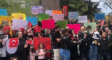 TRABZON'DAKİ ÇAĞRI MERKEZİ PERSONELLERİ TEPKİLİ