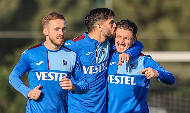 TRABZONSPOR'DA KONYASPOR HAZIRLIKLARI DEVAM EDİYOR