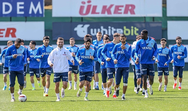 TRABZONSPOR'DA SİVASSPOR MAÇI HAZIRLIKLARI SÜRÜYOR