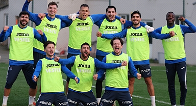 TRABZONSPOR, SİVASSPOR MAÇI HAZIRLIKLARINI SÜRDÜRÜYOR