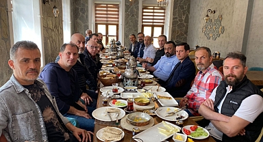 TÜFAD TRABZON BAŞKAN ADAYI ÜMİT SAĞIR, BASIN İLE BULUŞTU