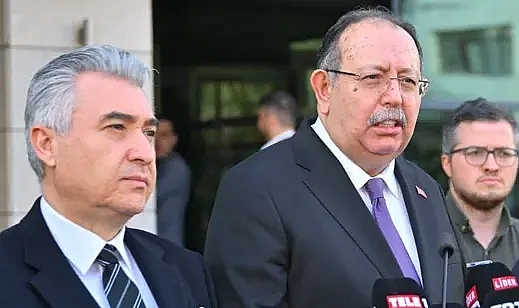 YSK BAŞKANI AHMET YENER: 4 PARTİNİN 6 İTİRAZI KABUL EDİLDİ