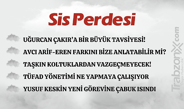 06.05.2024 SİS PERDESİ