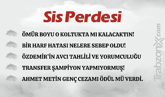 10.05.2024 SİS PERDESİ