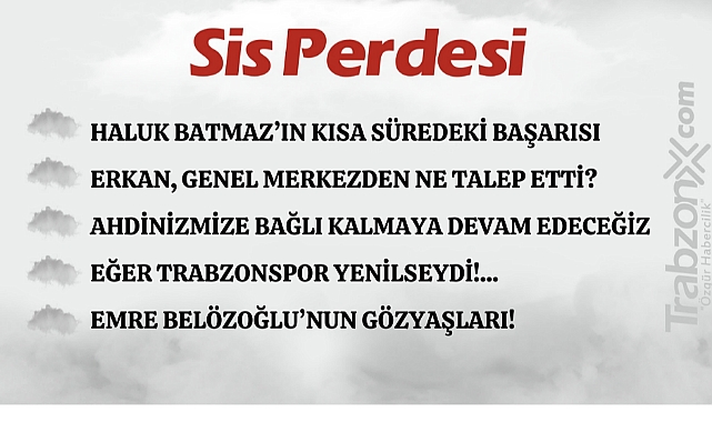 28.05.2024 SİS PERDESİ