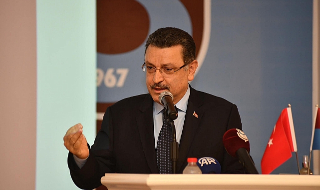 BAŞKAN GENÇ TRABZONSPOR'UN PROJESİ İÇİN KONUŞTU