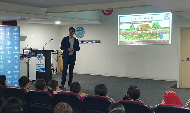 BÜYÜKŞEHİR BELEDİYESİ’NE VEKTÖRLE MÜCADELE EĞİTİMİ VERİLDİ