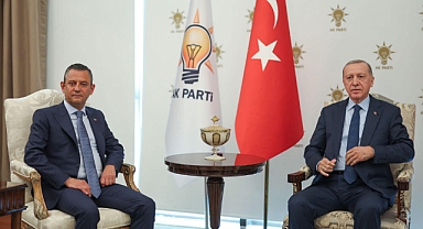 CHP LİDERİ ÖZEL VE CUMHURBAŞKANI ERDOĞAN GÖRÜŞMESİ 95 DAKİKA SÜRDÜ