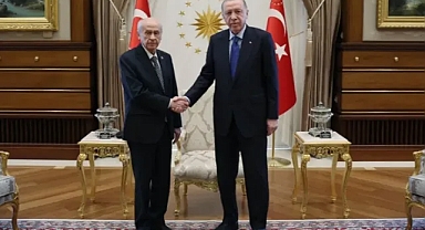  ERDOĞAN-BAHÇELİ GÖRÜŞMESİ 1 SAAT SÜRDÜ