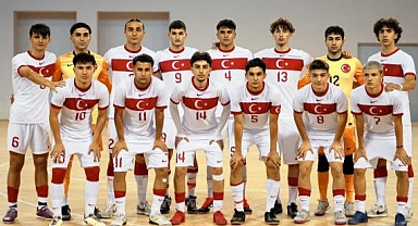 FUTSAL U19 MİLLİ TAKIMIMIZ, MOLDOVA'YI 2-0 MAĞLUP ETTİ