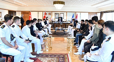 GENÇ, MAĞDUR ÖĞRENCİLERİ AĞIRLADI